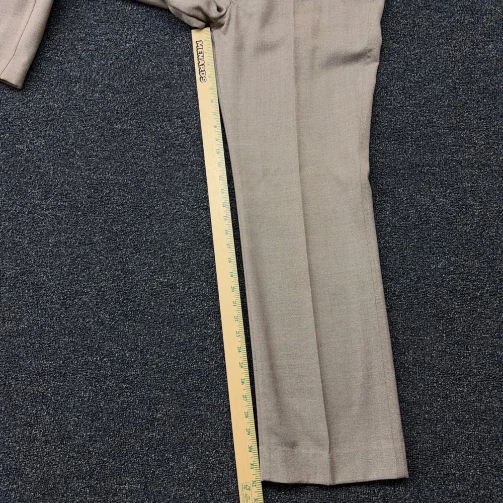 Vintage Levis Sportswear Classics Mens Tan Wool‎ Blend Trousers Made in UK 38x34